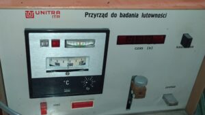 Przyrząd do badania lutowności ITR