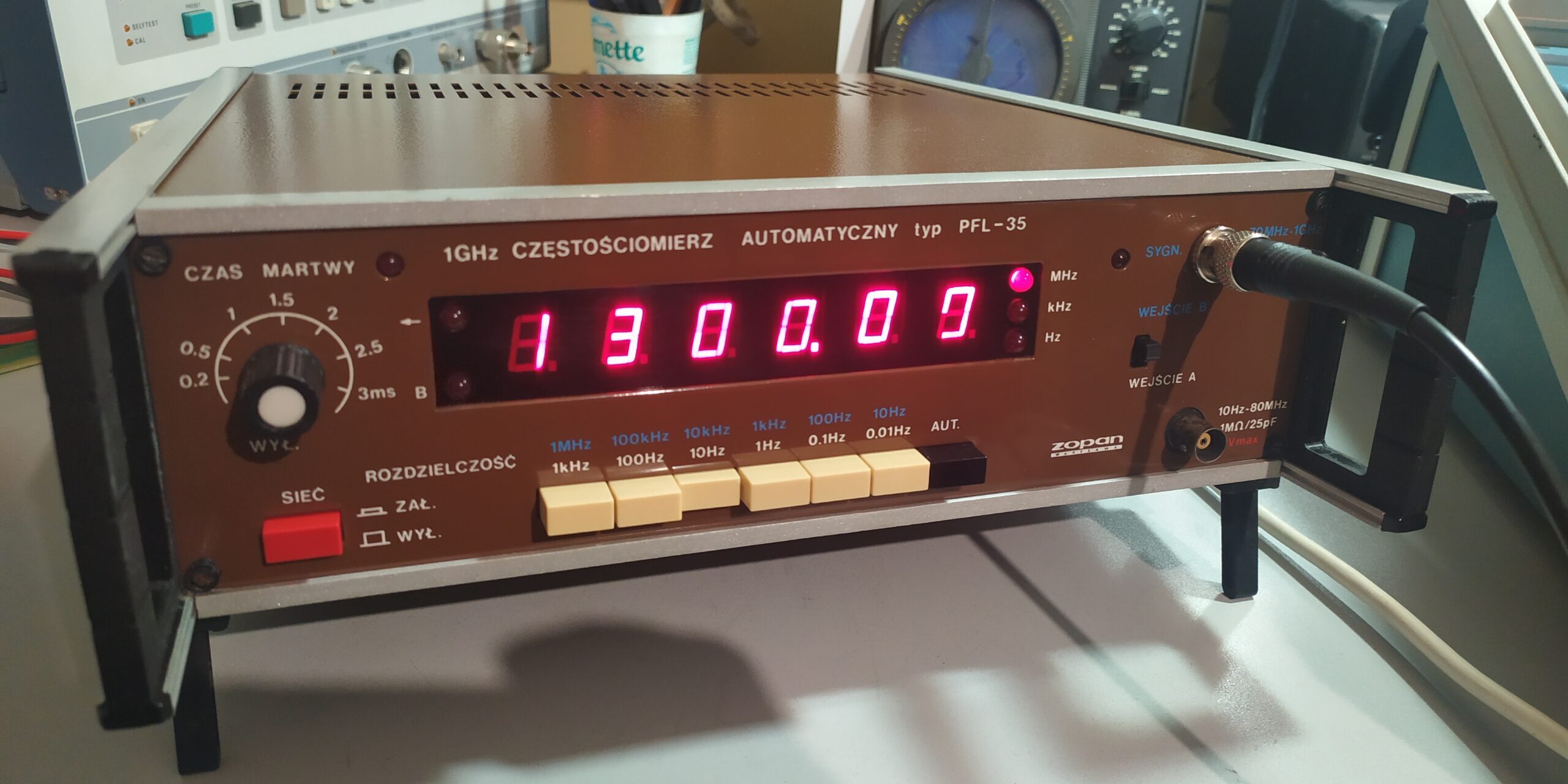 Częstościomierz ZOPAN PFL35