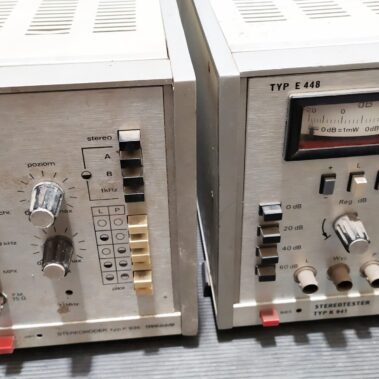 Stereokoder i stereotester Meratronik