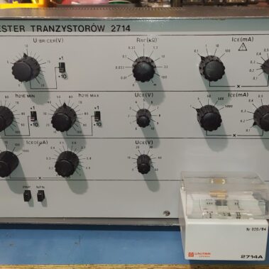 Tester tranzystorów Unitra Unima 2714