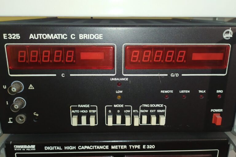 Automatyczny mostek pojemności Eureka E325