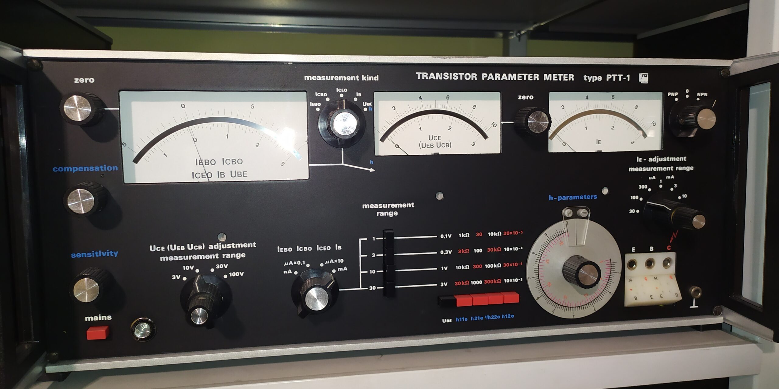 Miernik tranzystorów ZOPAN PTT1