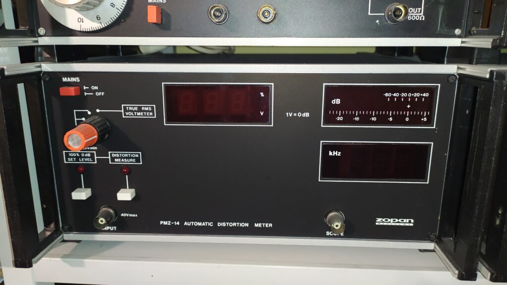 Miernik zniekształceń nieliniowych ZOPAN PMZ14