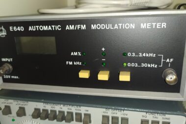 Automatyczny miernik modulacji Eureka E640