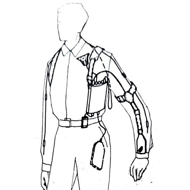 Radiotelefon kamuflowany Radmor -instalacja