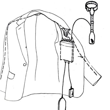 Radiotelefon kamuflowany Radmor -instalacja