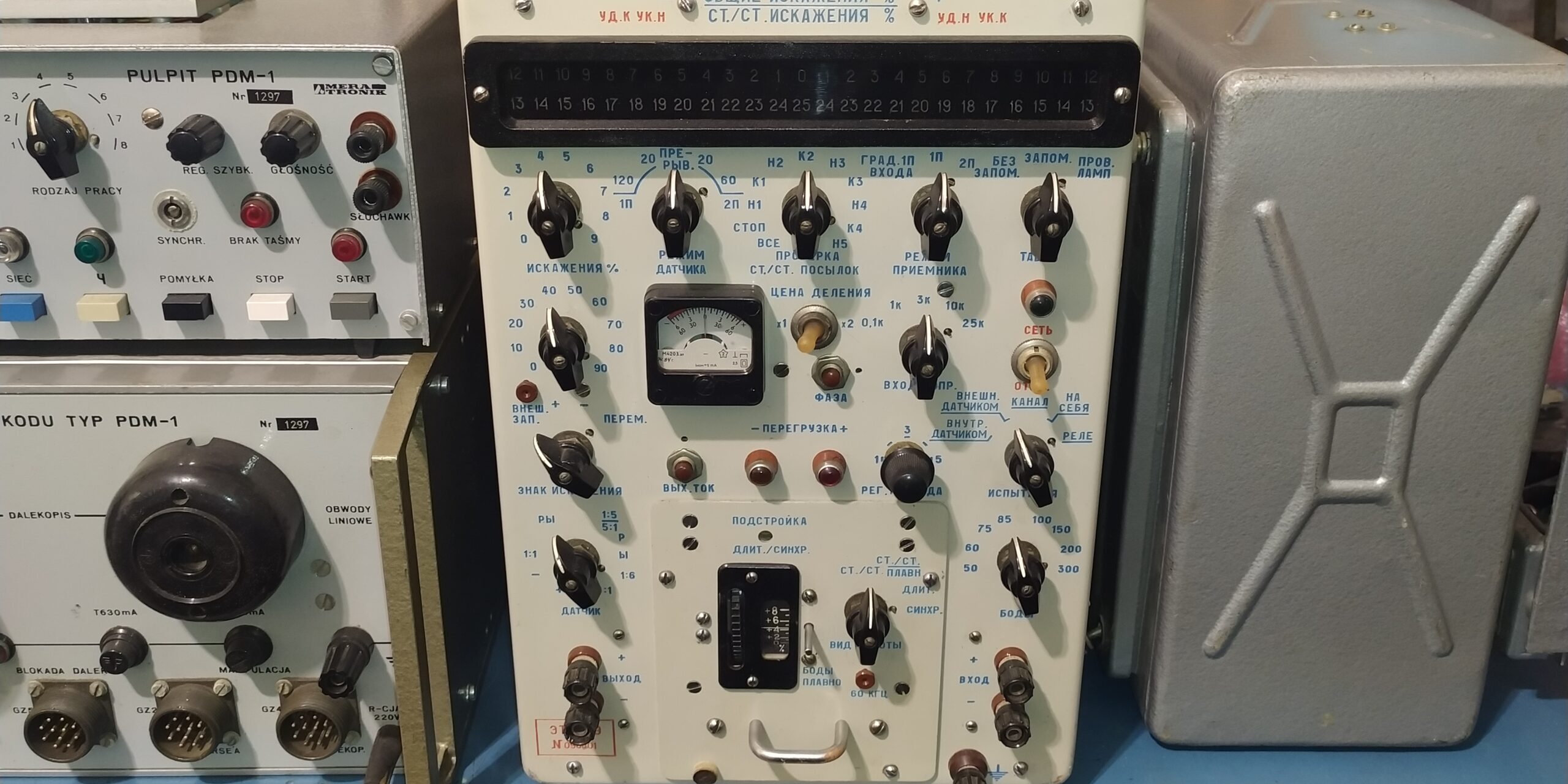 Miernik zniekształceń telegraficznych ETI-69