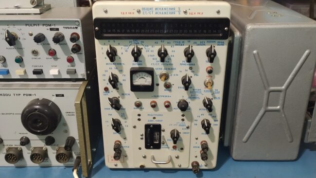 Miernik zniekształceń telegraficznych ETI-69